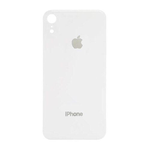 Apple Uyumlu iPhone Xr Arka Kapak Beyaz - Thumbnail