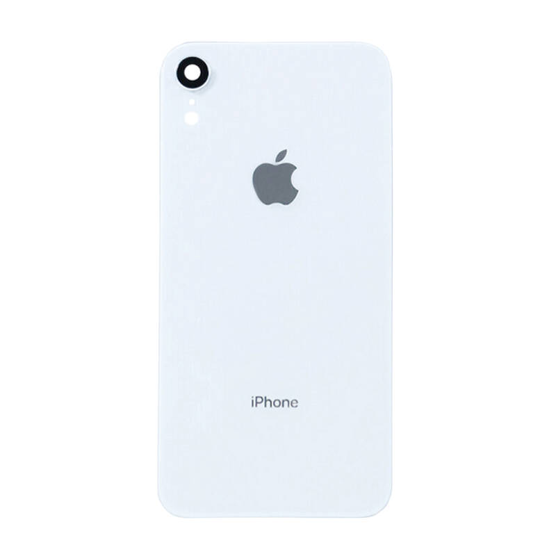 Apple Uyumlu iPhone Xr Arka Kapak Kamera Lensli Beyaz