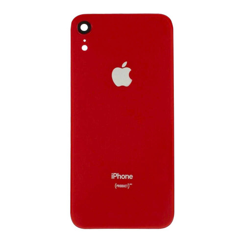 Apple Uyumlu iPhone Xr Arka Kapak Kamera Lensli Kırmızı - Thumbnail