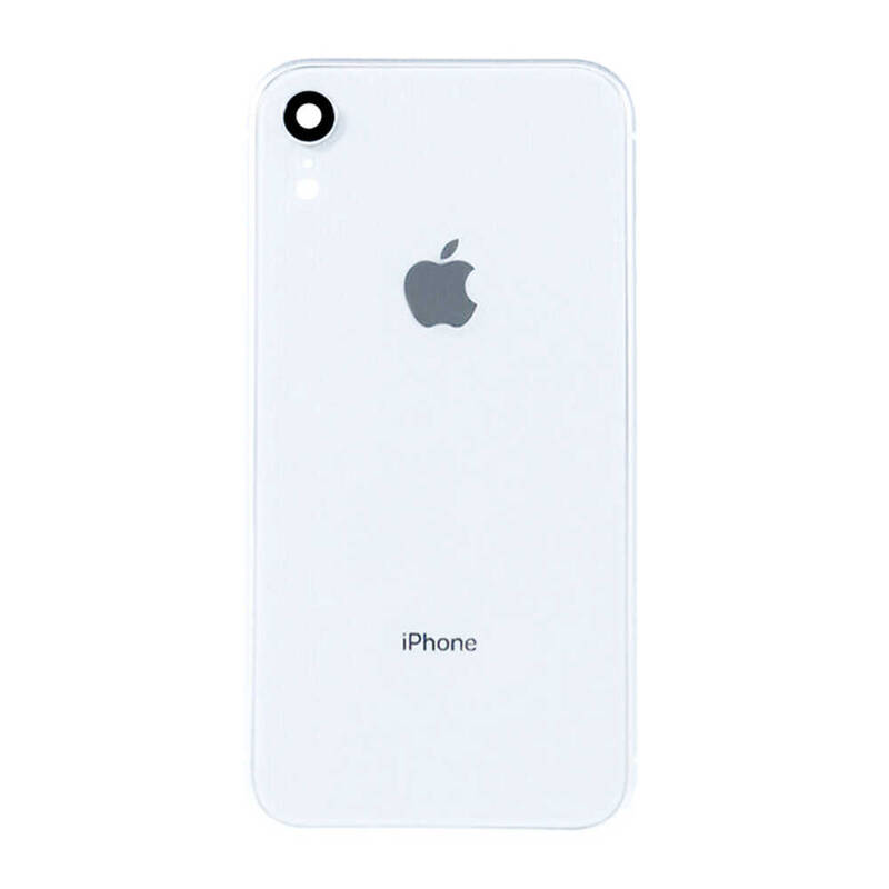 Apple Uyumlu iPhone Xr Kasa Kapak Beyaz Dolu