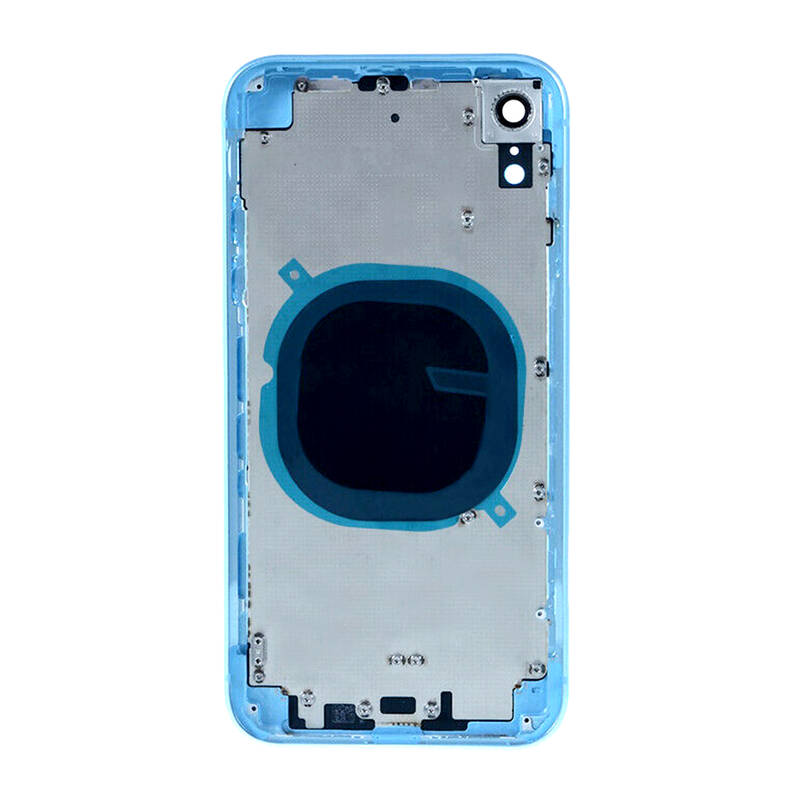 Apple Uyumlu iPhone Xr Kasa Kapak Mavi Boş
