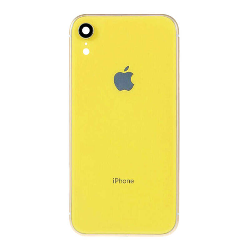 Apple Uyumlu iPhone Xr Kasa Kapak Sarı Boş