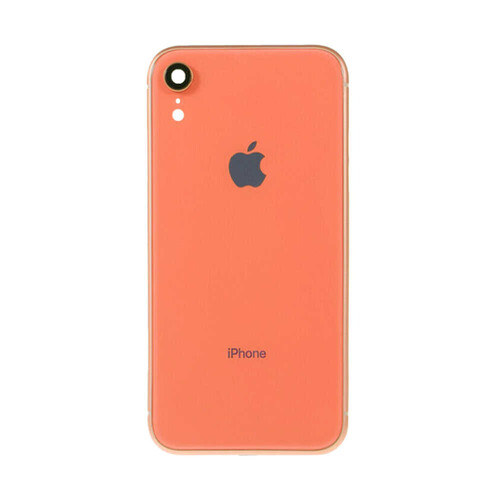 Apple Uyumlu iPhone Xr Kasa Kapak Turuncu Boş - Thumbnail