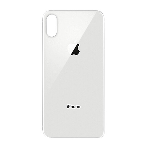 Apple Uyumlu iPhone Xs Max Arka Kapak Beyaz - Thumbnail