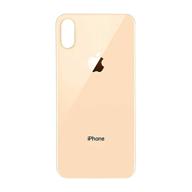 Apple Uyumlu iPhone Xs Max Arka Kapak Gold