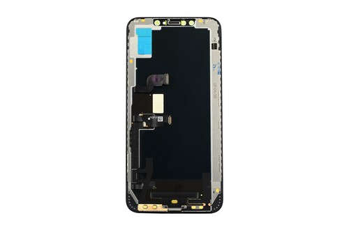 Apple Uyumlu iPhone Xs Max Lcd Ekran Siyah Servis - Thumbnail