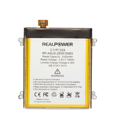 RealPower Asus A501cg T00j Zenfone 5 Yüksek Kapasiteli Batarya Pil - Thumbnail