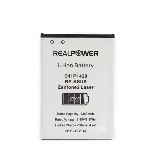 RealPower Asus Zenfone 2 Laser Ze500kl C11p1428 Yüksek Kapasiteli Batarya Pil - Thumbnail