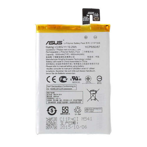 Asus Zenfone 2 Max Zc550kl Batarya Pil C11P1508 - Thumbnail