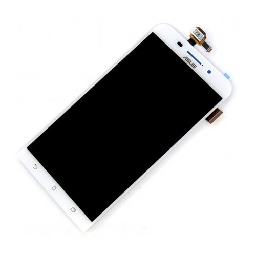 Asus Zenfone 2 Max Zc550kl Lcd Ekran Dokunmatik Beyaz Çıtasız - Thumbnail