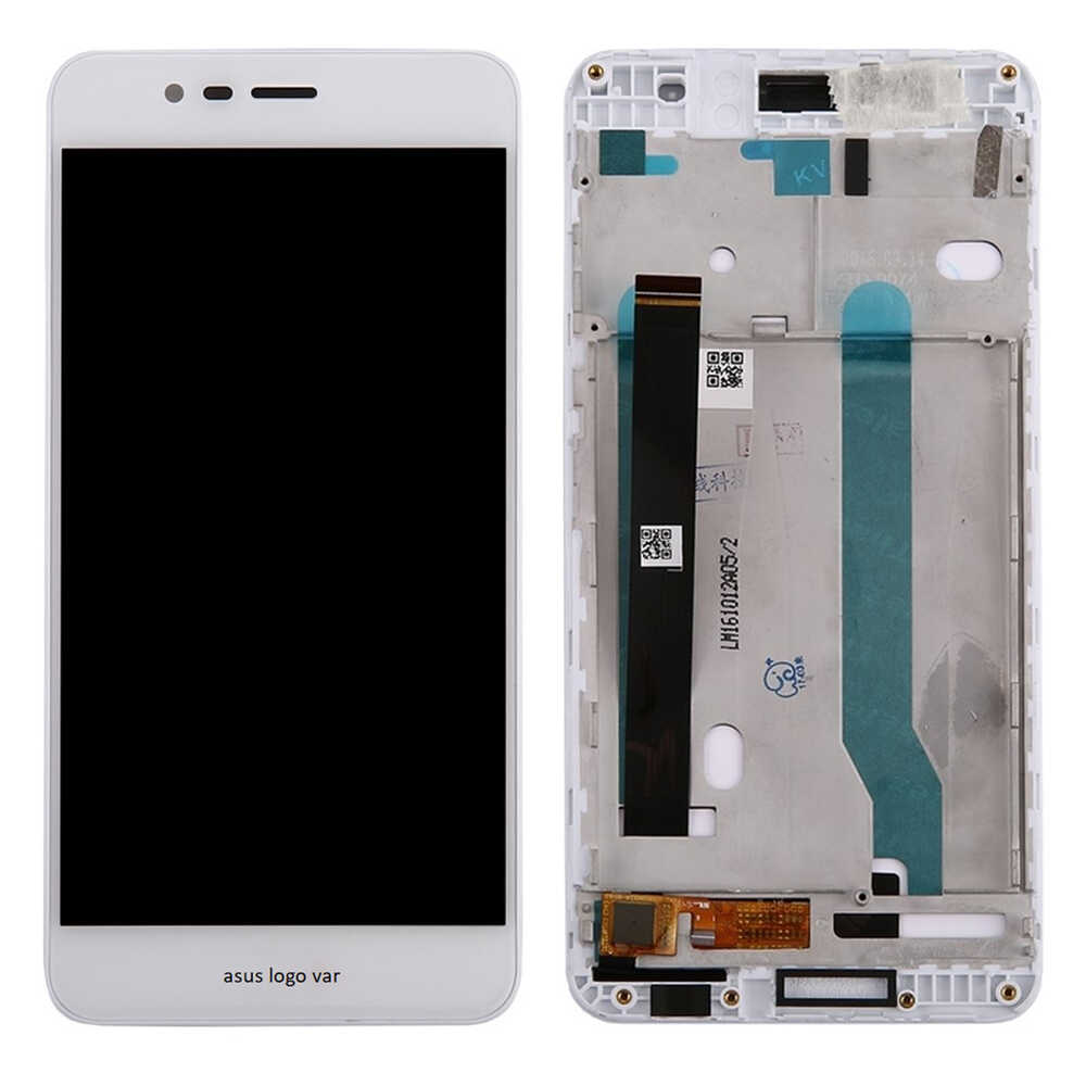 ÇILGIN FİYAT !! Asus Zenfone 3 Max 5.2 Zc520tl Lcd Ekran Dokunmatik Beyaz Çıtalı 