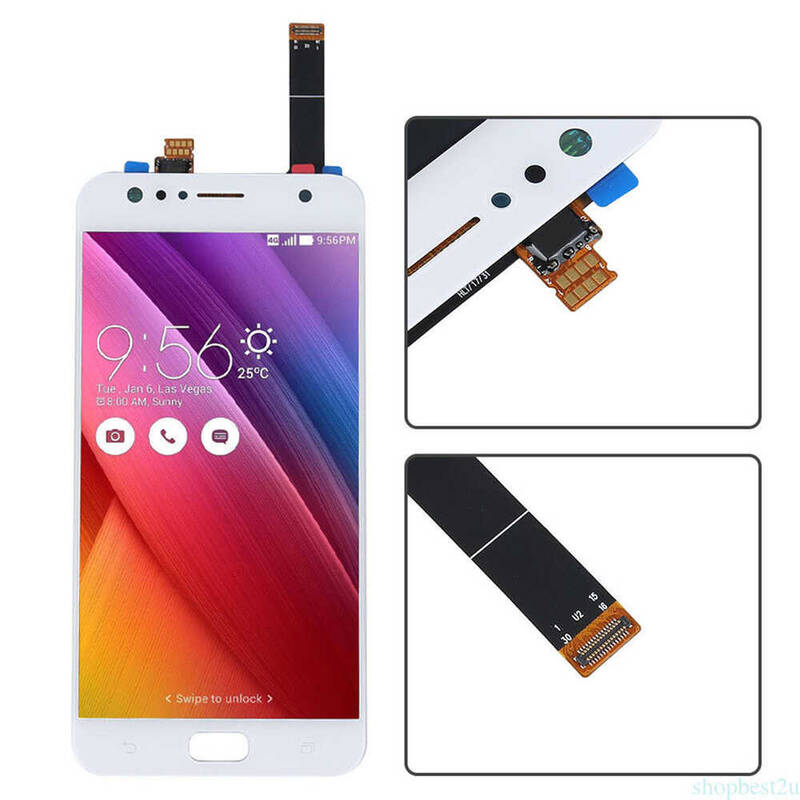 Asus Zenfone 4 Selfie 5.5 Zd553kl Lcd Ekran Dokunmatik Beyaz Çıtasız