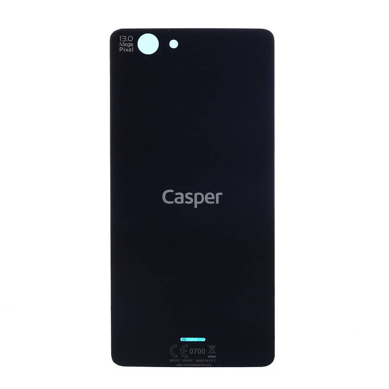 Casper Via 8c Uyumlu Arka Kapak Siyah