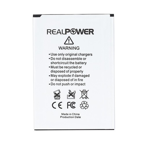 RealPower General Mobile Discovery Gm8 Go Yüksek Kapasiteli Batarya Pil 3500mah - Thumbnail