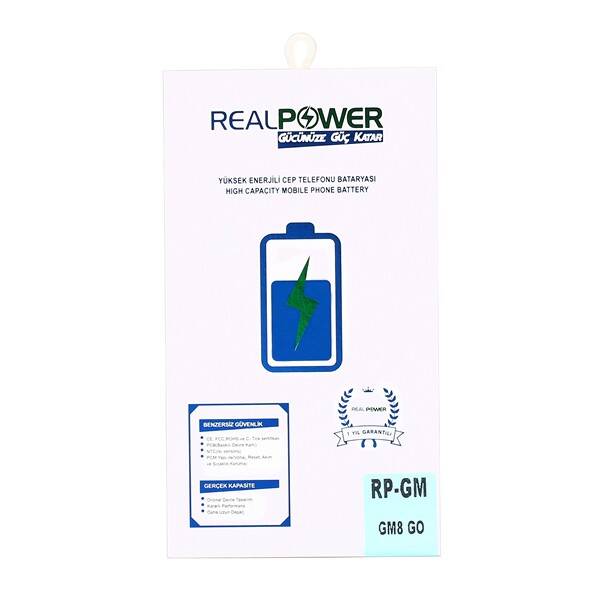 RealPower General Mobile Discovery Gm8 Go Yüksek Kapasiteli Batarya Pil 3500mah