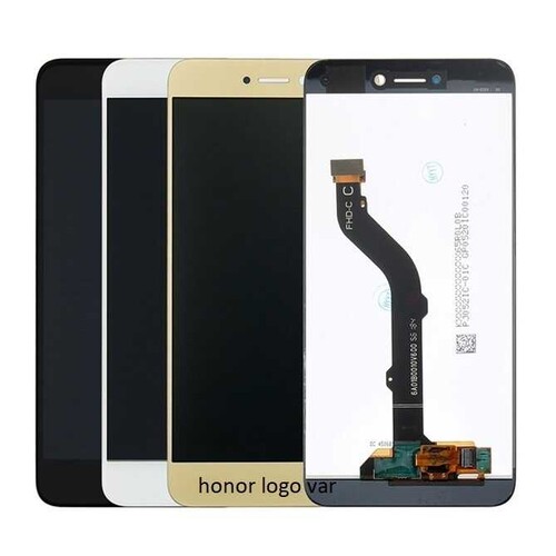 Honor Uyumlu 8 Lite Lcd Ekran Gold Çıtasız - Thumbnail