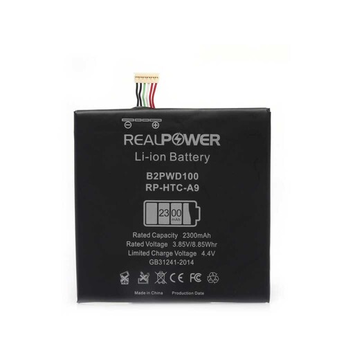RealPower Htc One A9 Yüksek Kapasiteli Batarya Pil 2300mah - Thumbnail