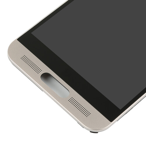Htc One M9 Plus Lcd Ekran Dokunmatik Gümüş Çıtalı - Thumbnail