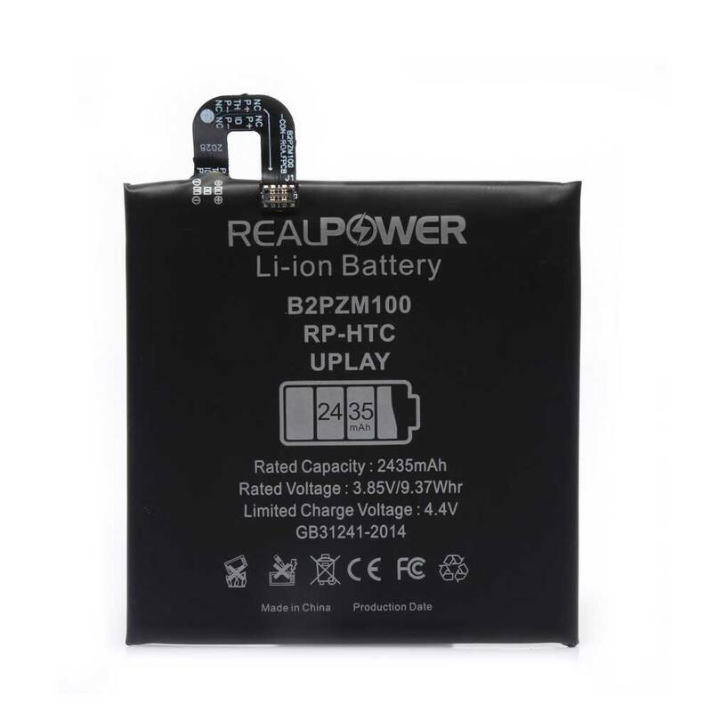 RealPower Htc U Play Yüksek Kapasiteli Batarya Pil 2435mah