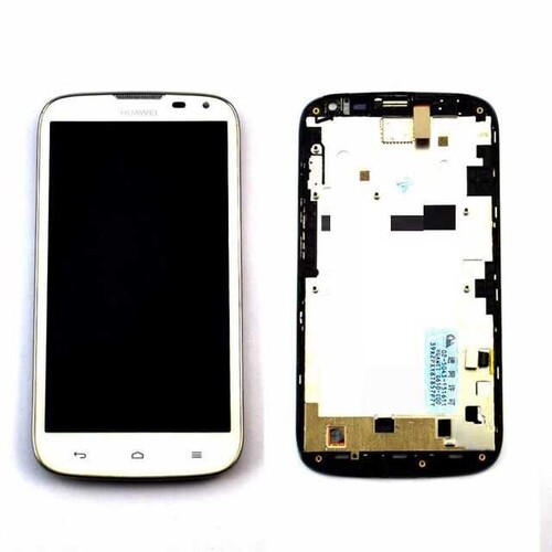 Huawei C8815 G610 Lcd Ekran Dokunmatik Beyaz Çıtalı - Thumbnail
