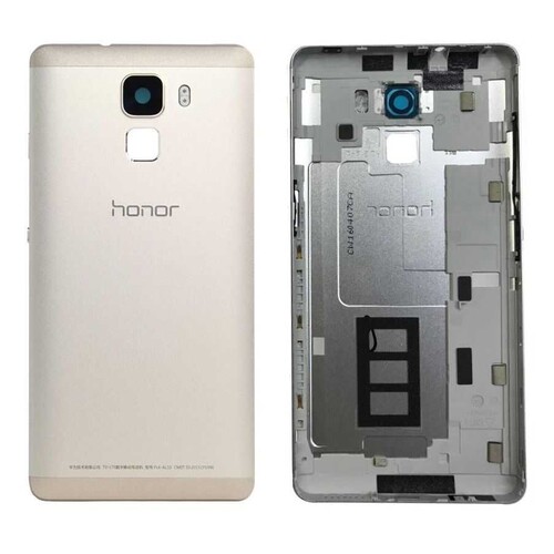 Huawei Honor 7 Kasa Kapak Gold - Thumbnail
