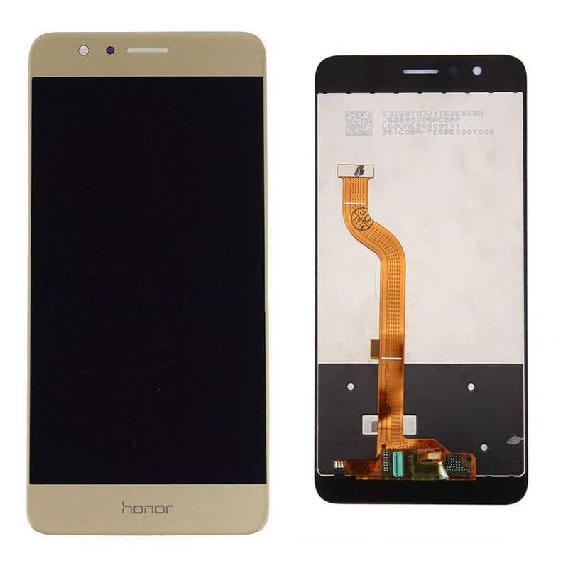 Huawei Honor 8 Lcd Ekran Dokunmatik Gold Çıtasız