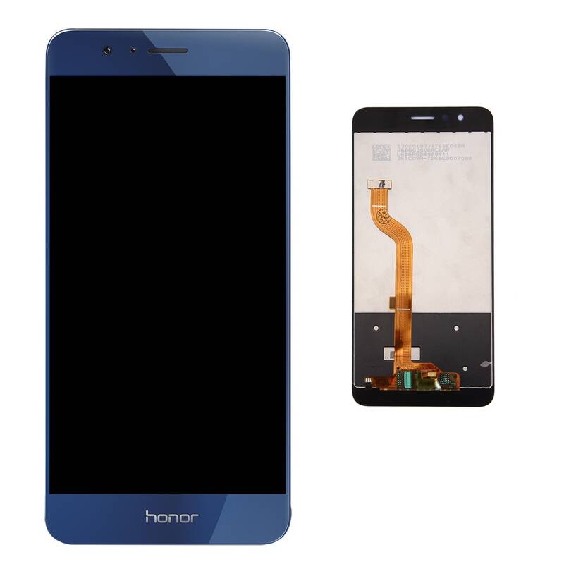 Huawei Honor 8 Lcd Ekran Dokunmatik Mavi Çıtasız