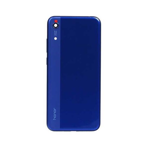 Huawei Honor 8a Arka Kapak Mavi Home Tuş Yeri Kapalı - Thumbnail