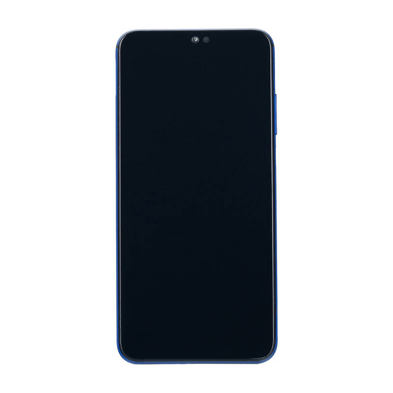 Huawei Honor 8x Lcd Ekran Dokunmatik Mavi Çıtalı