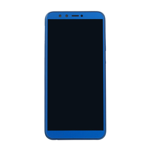 Huawei Honor 9 Lite Lcd Ekran Dokunmatik Mavi Çıtalı - Thumbnail