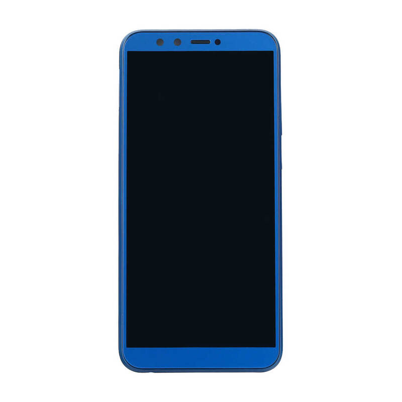 Huawei Honor 9 Lite Lcd Ekran Dokunmatik Mavi Çıtalı