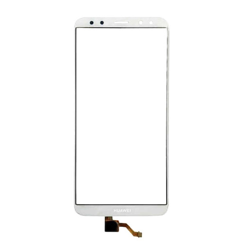 Huawei Mate 10 Lite Dokunmatik Touch Beyaz Çıtasız - Thumbnail