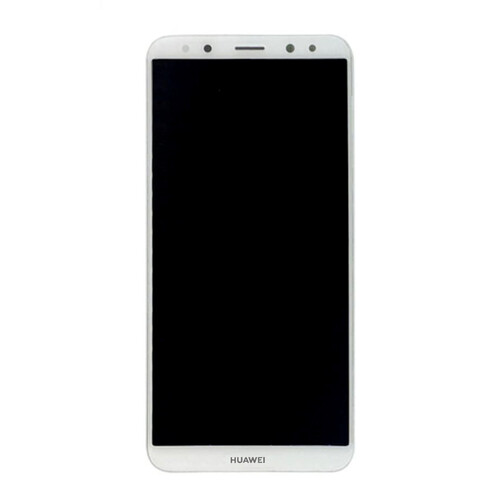 Huawei Mate 10 Lite Uyumlu Lcd Ekran Dokunmatik Beyaz Çıtalı - Thumbnail