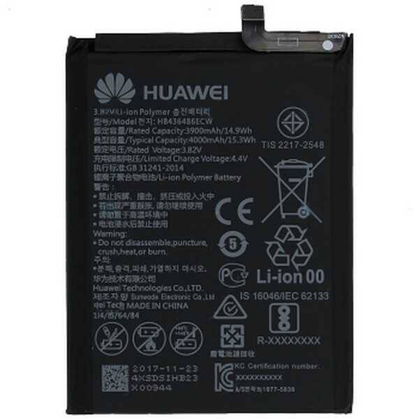 Huawei Mate 20 Batarya Pil Hb436380ecw