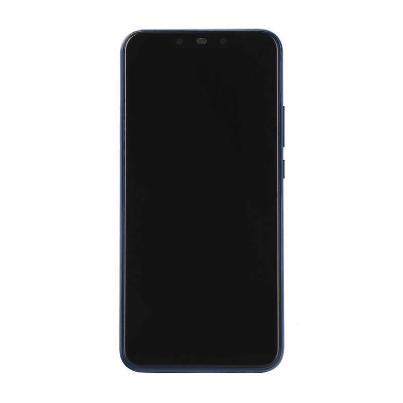 Huawei Mate 20 Lite Lcd Ekran Dokunmatik Mavi Çıtalı
