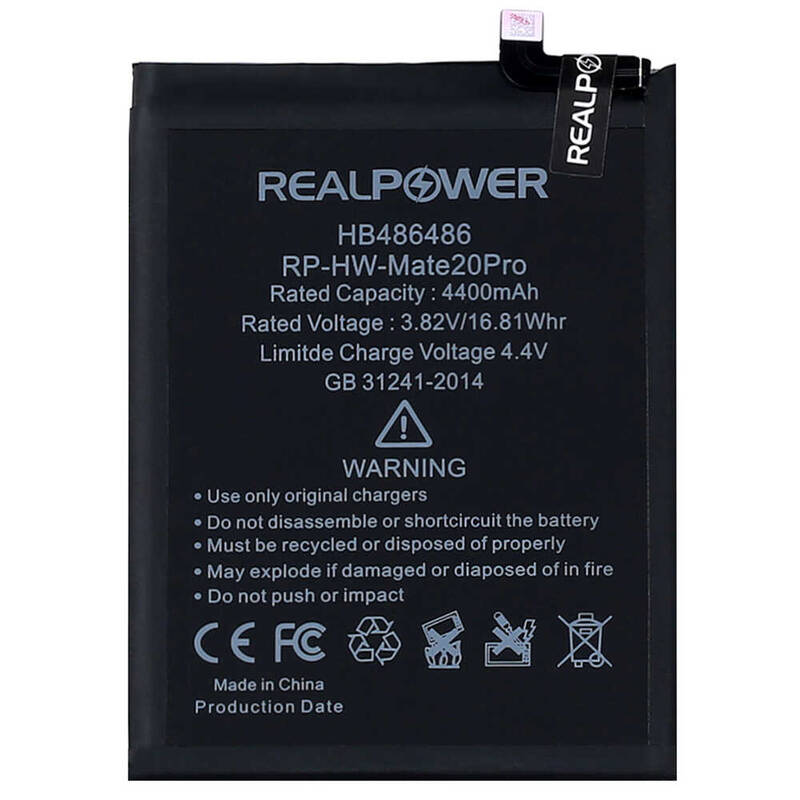 RealPower Huawei Mate 20 Pro Yüksek Kapasiteli Batarya Pil 4400mah