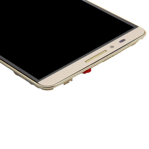 Huawei Mate 7 Lcd Ekran Dokunmatik Gold Çıtalı - Thumbnail