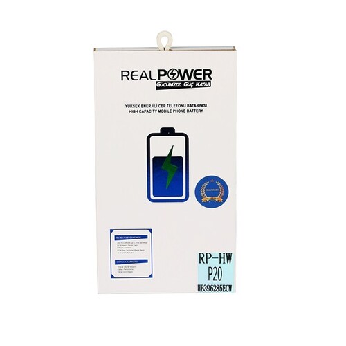 RealPower Huawei P Smart Plus 2019 Yüksek Kapasiteli Batarya Pil 3620mah - Thumbnail