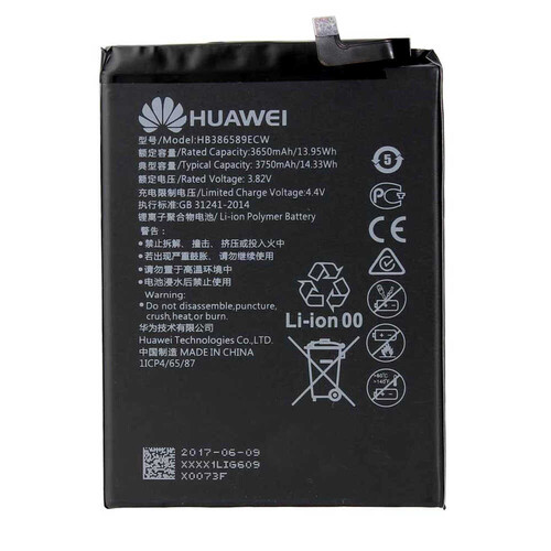 Huawei P10 Batarya Pil Hb386589ecw - Thumbnail