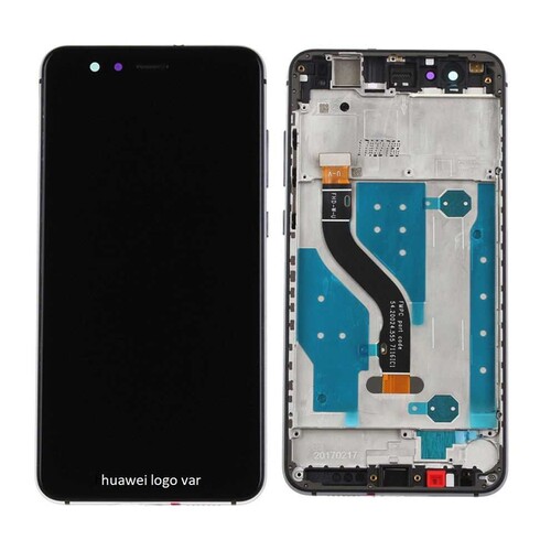 Huawei P10 Lite Lcd Ekran Dokunmatik Siyah Çıtalı - Thumbnail