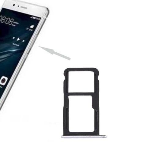 Huawei P10 Lite Sim ve Mmc Kart Tepsisi Beyaz - Thumbnail