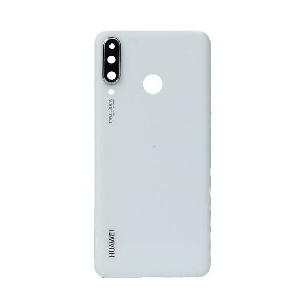 Huawei P30 Lite Arka Kapak Kamera Lensi Beyaz 48mp