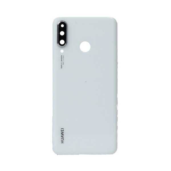 Huawei P30 Lite Arka Kapak Kamera Lensi Beyaz 48mp