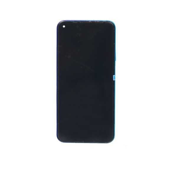 ÇILGIN FİYAT !! Huawei P40 Lite E Lcd Ekran Dokunmatik Mavi Çıtalı 