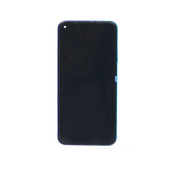 Huawei P40 Lite E Lcd Ekran Dokunmatik Mavi Çıtalı