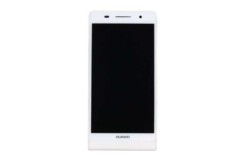 Huawei P6 Lcd Ekran Dokunmatik Beyaz Çıtalı - Thumbnail