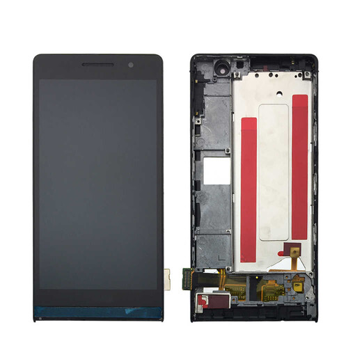 Huawei P6 Lcd Ekran Dokunmatik Siyah Çıtalı - Thumbnail