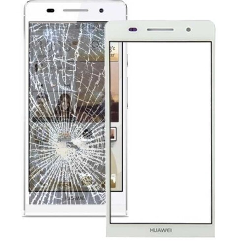 Huawei P6 Lens Beyaz - Thumbnail