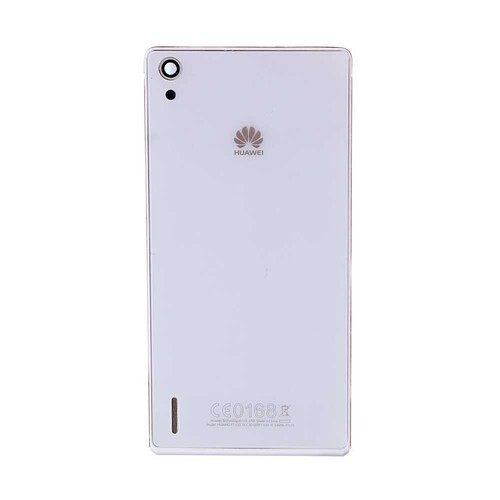 Huawei P7 Kasa Kapak Beyaz - Thumbnail