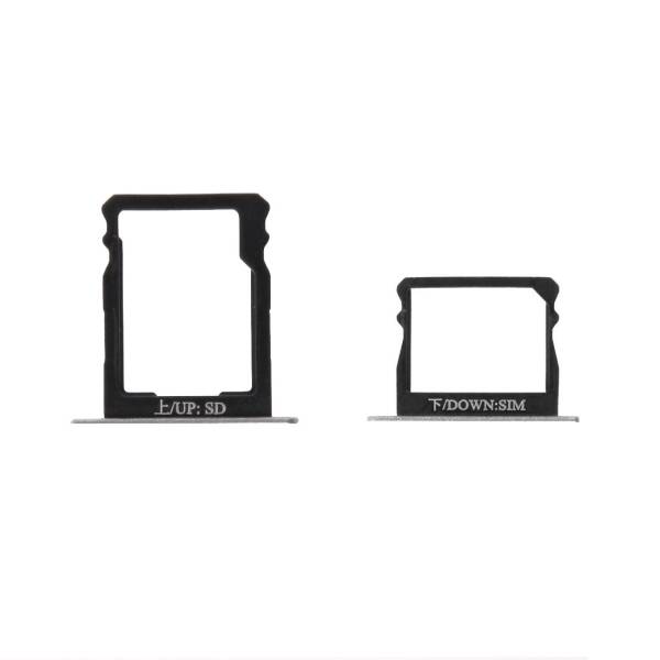 Huawei P8 Sim ve Mmc Kart Tepsisi Siyah